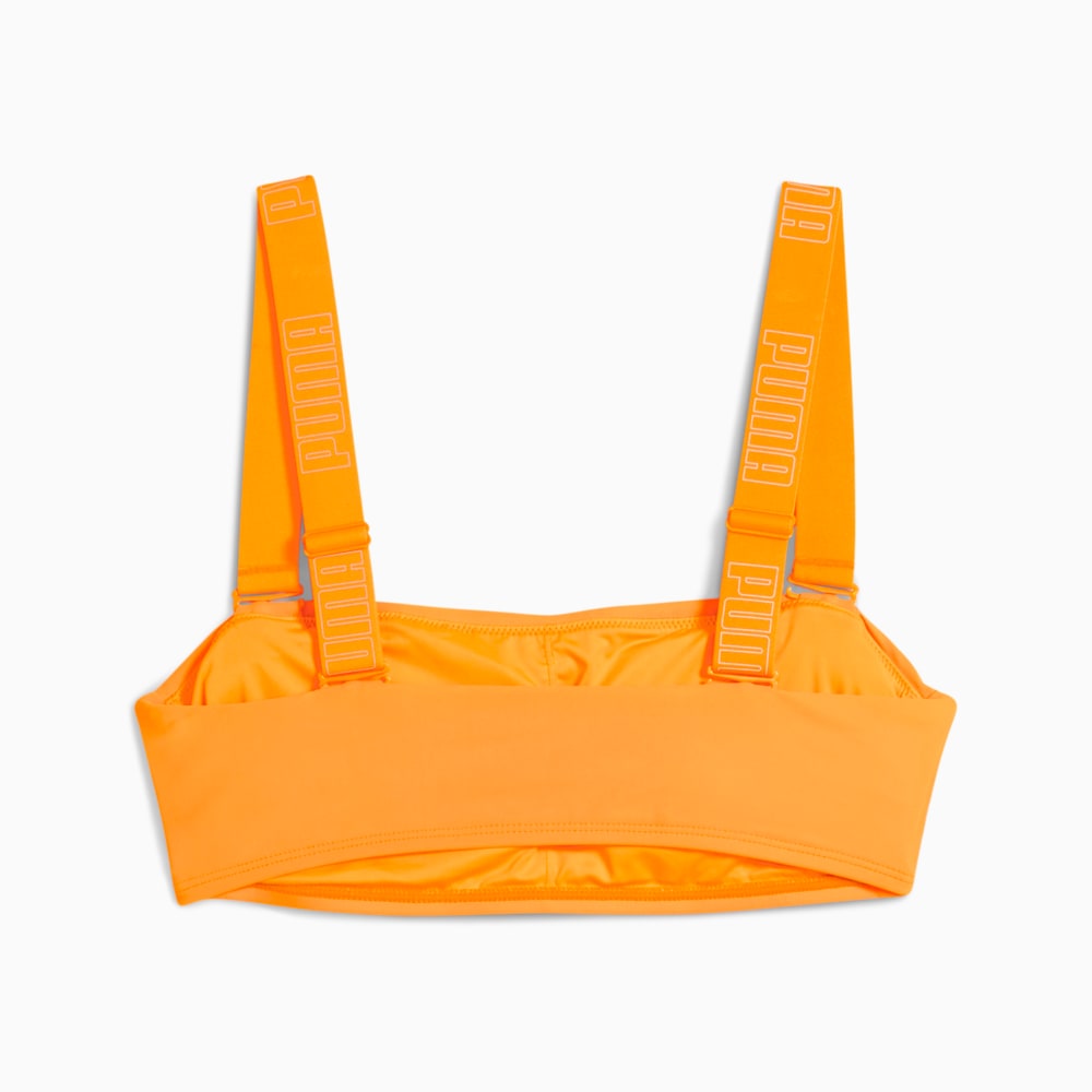 Изображение Puma Топ-бандо PUMA Women's Bandeau Top #2: sun orange