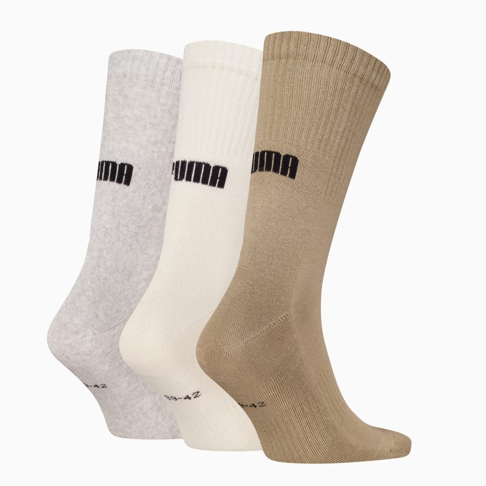 Изображение Puma Носки PUMA Unisex Crew Socks 3 pack #2: sand combo