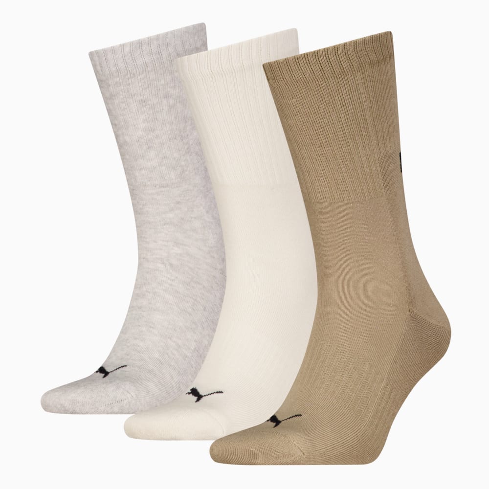 Изображение Puma Носки PUMA Unisex Crew Socks 3 pack #1: sand combo