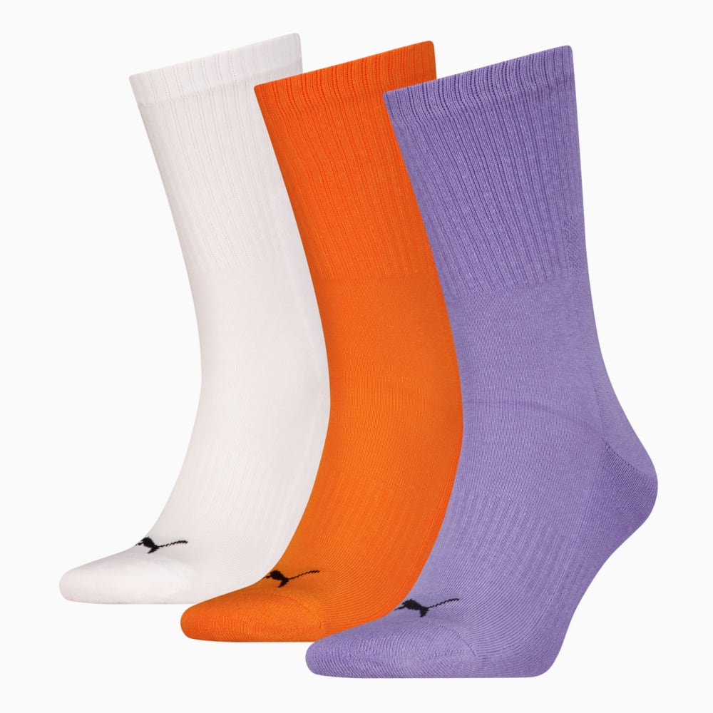 Изображение Puma Носки PUMA Unisex Crew Socks 3 pack #1: purple combo