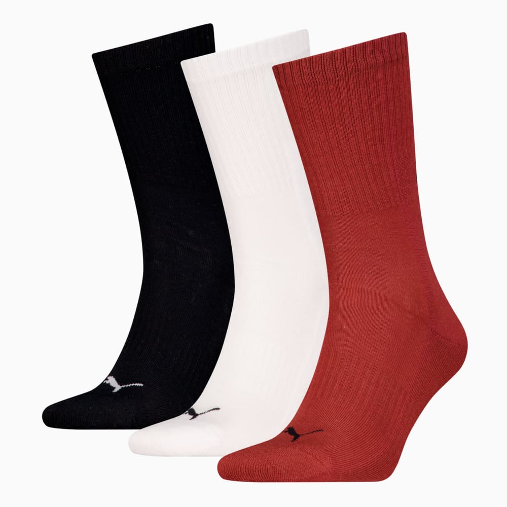 Зображення Puma Шкарпетки PUMA Unisex Crew Socks 3 pack #1: red combo