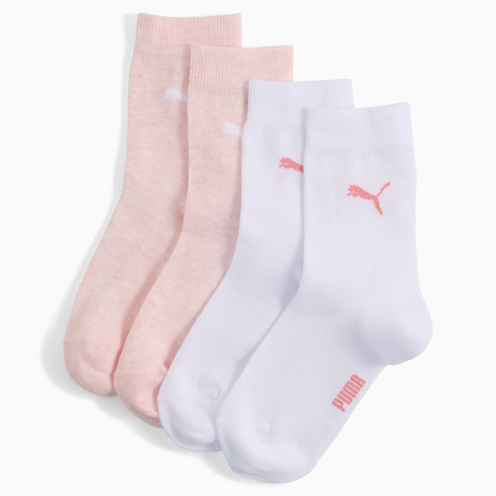 Зображення Puma Дитячі шкарпетки PUMA Kids' Classic Socks 2 pack #1: white / pink