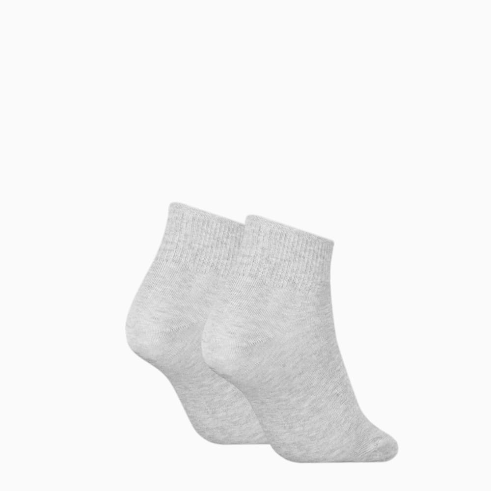 Зображення Puma Шкарпетки PUMA Women's Quarter Socks 2 pack #2: light grey melange