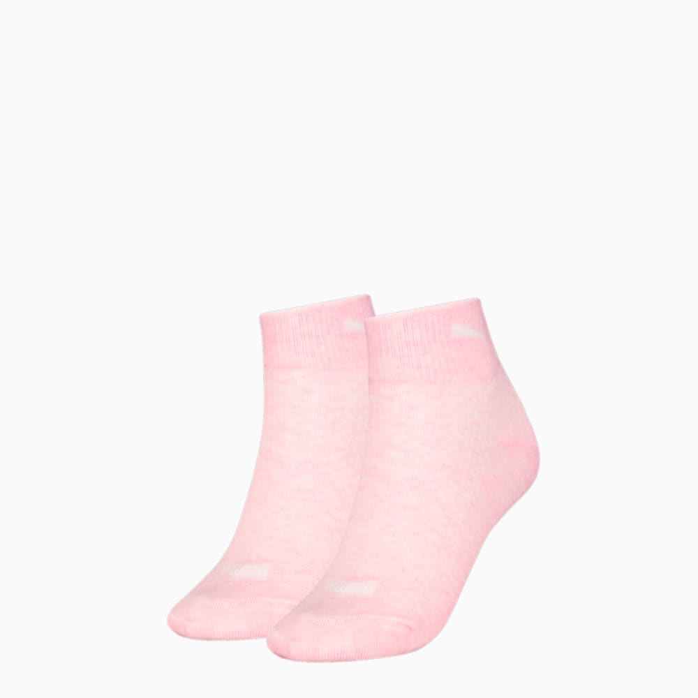 Изображение Puma Носки PUMA Women's Quarter Socks 2 pack #1: light pink