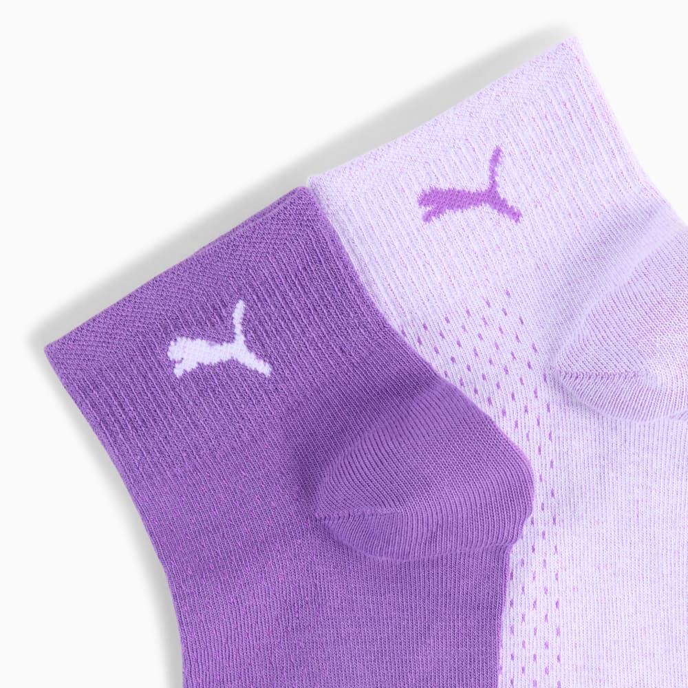 Зображення Puma Шкарпетки PUMA Women's Quarter Socks 2 pack #2: purple combo
