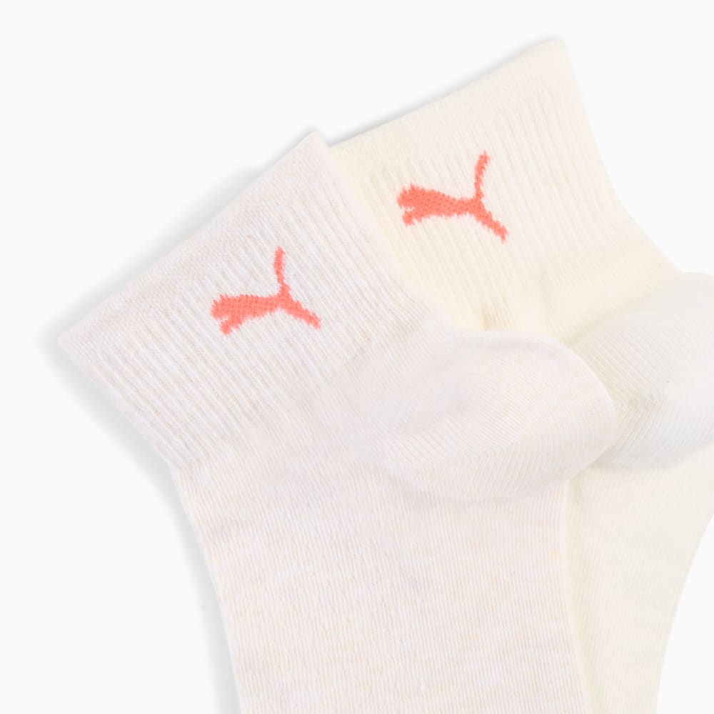 Изображение Puma Носки PUMA Women's Quarter Socks 2 pack #2: coral combo