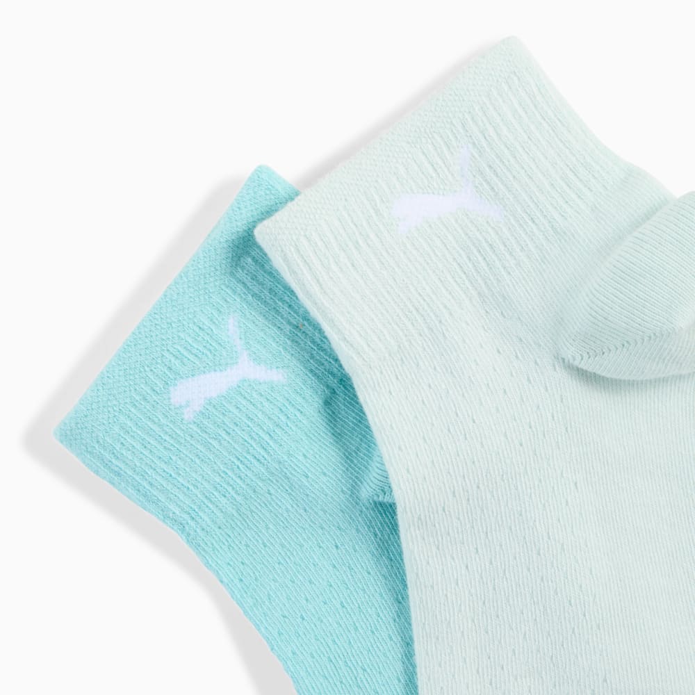 Изображение Puma Носки PUMA Women's Quarter Socks 2 pack #2: mint combo
