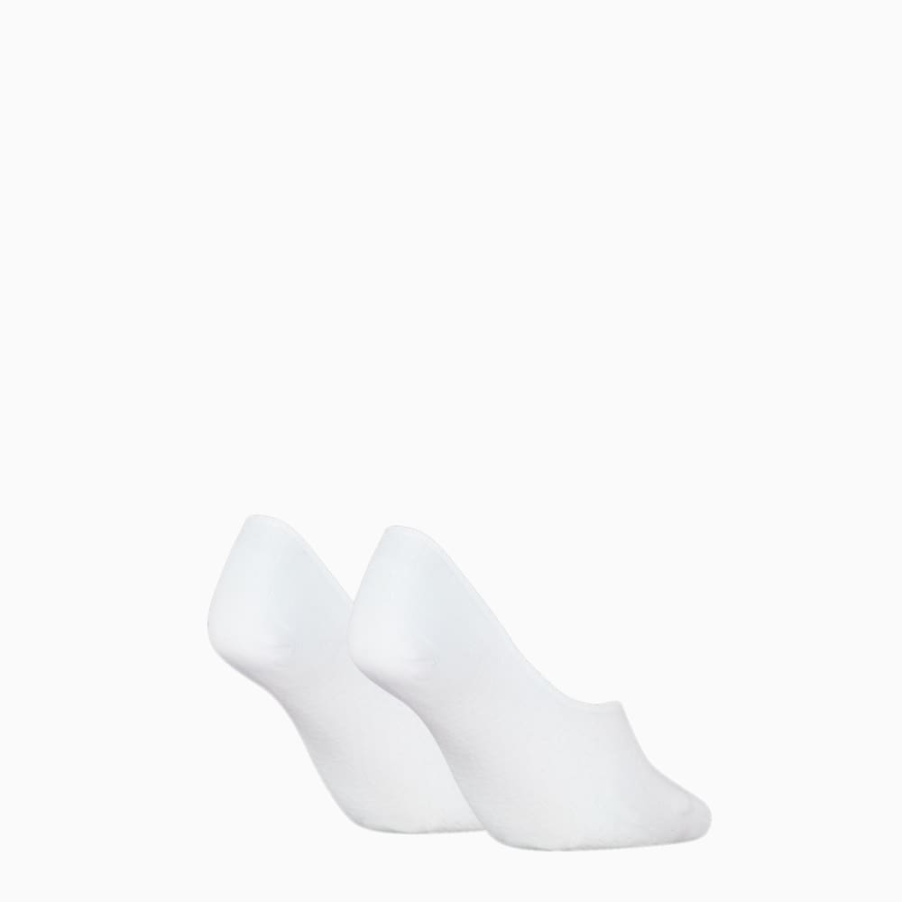 Изображение Puma Носки PUMA WOMEN MESH FOOTIE 2P #2: White