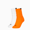 Изображение Puma Носки PUMA Women's Classic Socks 2 Pack #1: flame orange / white
