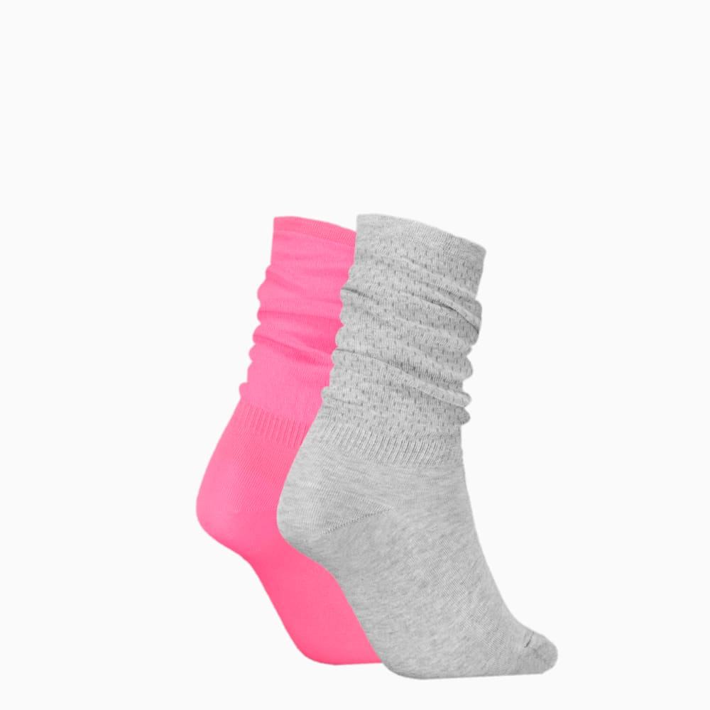 Зображення Puma Шкарпетки PUMA Women's Classic Socks 2 Pack #2: grey / pink