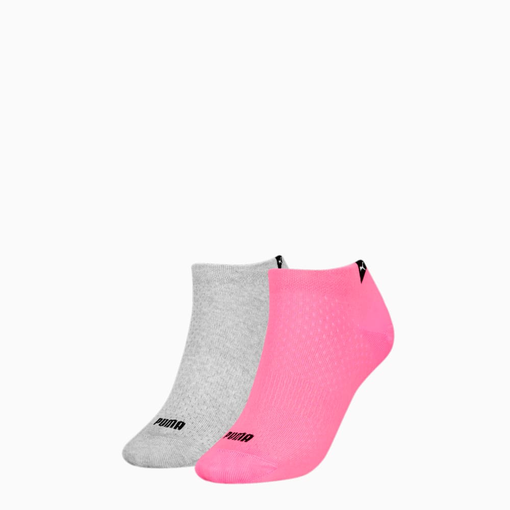 Изображение Puma Носки PUMA Women's Sneaker Socks 2 Pack #1: pink / grey