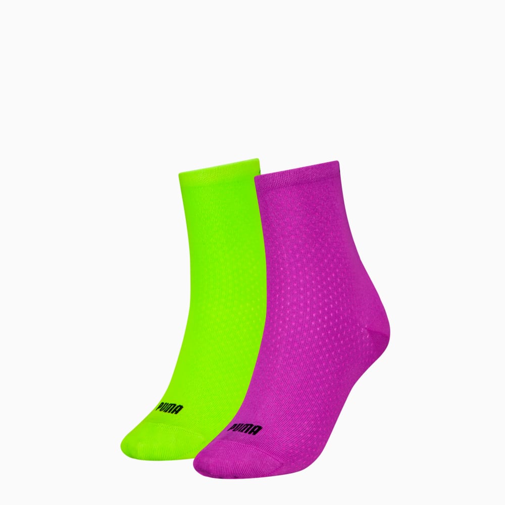 Изображение Puma Носки PUMA WOMEN MESH SHORT SOCK 2 #1: purple combo