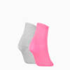 Изображение Puma Носки PUMA WOMEN MESH SHORT SOCK 2 #2: pink / grey