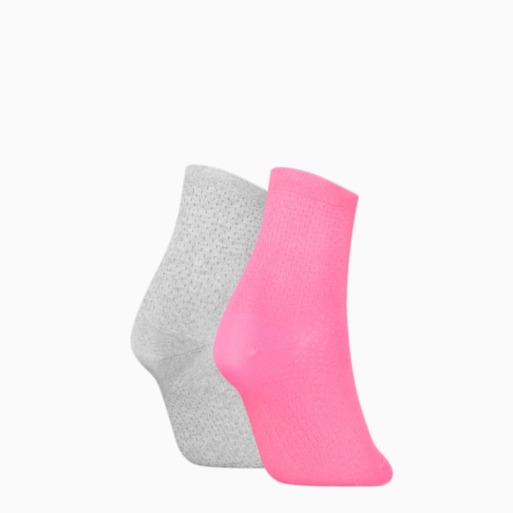 Зображення Puma Шкарпетки PUMA WOMEN MESH SHORT SOCK 2 #2: pink / grey