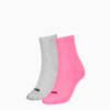 Изображение Puma Носки PUMA WOMEN MESH SHORT SOCK 2 #1: pink / grey