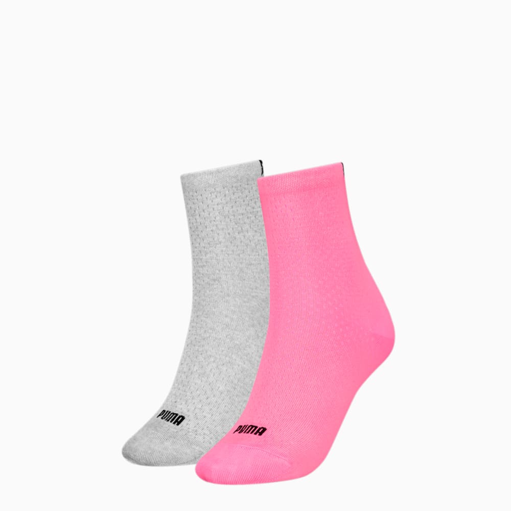Зображення Puma Шкарпетки PUMA WOMEN MESH SHORT SOCK 2 #1: pink / grey