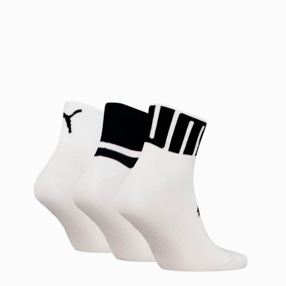 Изображение Puma Носки PUMA Unisex Quarter Socks 3 Pack #2: white combo