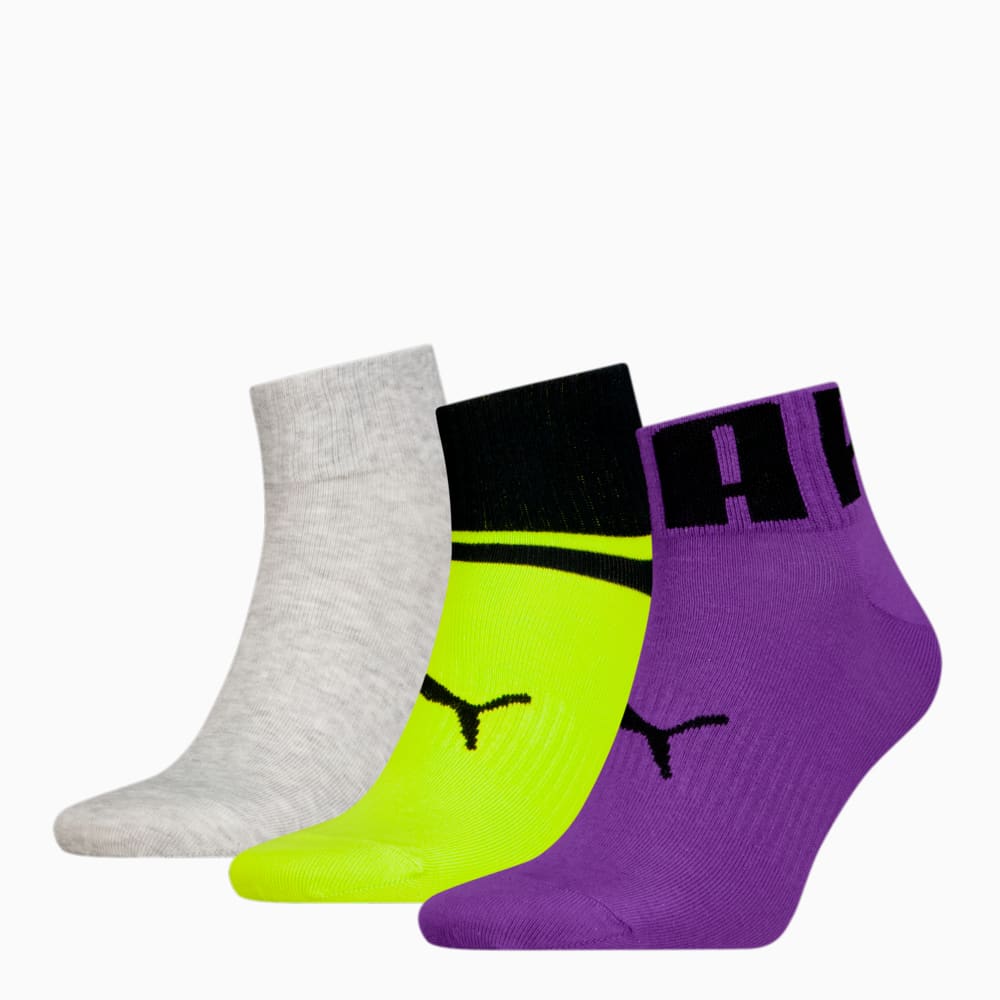 Зображення Puma Шкарпетки PUMA Unisex Quarter Socks 3 Pack #1: Multicolor