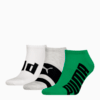 Изображение Puma Носки PUMA Unisex Sneaker Socks 3 pack #1: green combo