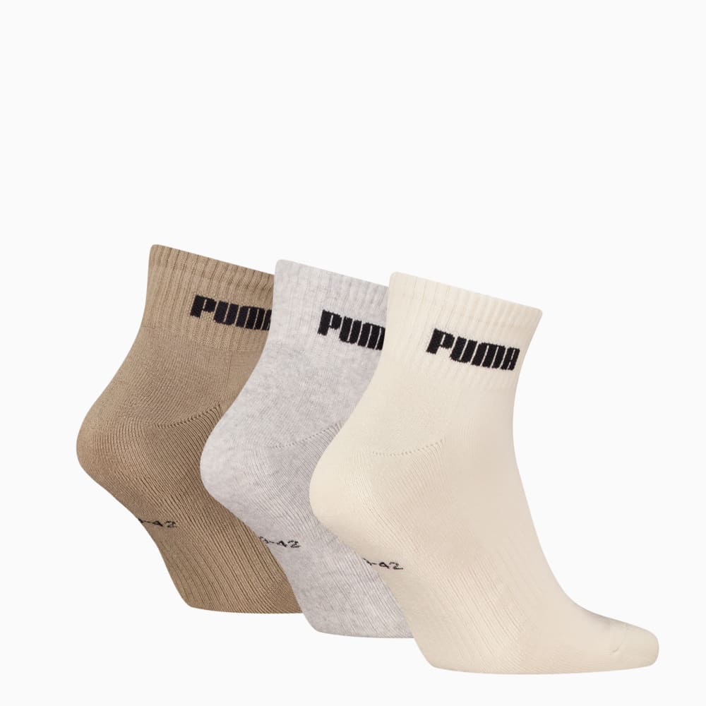 Изображение Puma Носки PUMA Unisex Quarter Socks 3 pack #2: sand combo