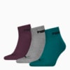 Изображение Puma Носки PUMA Unisex Quarter Socks 3 pack #1: green combo