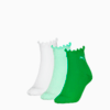 Зображення Puma Шкарпетки PUMA Women's Quarter Socks 3 pack #1: green / white