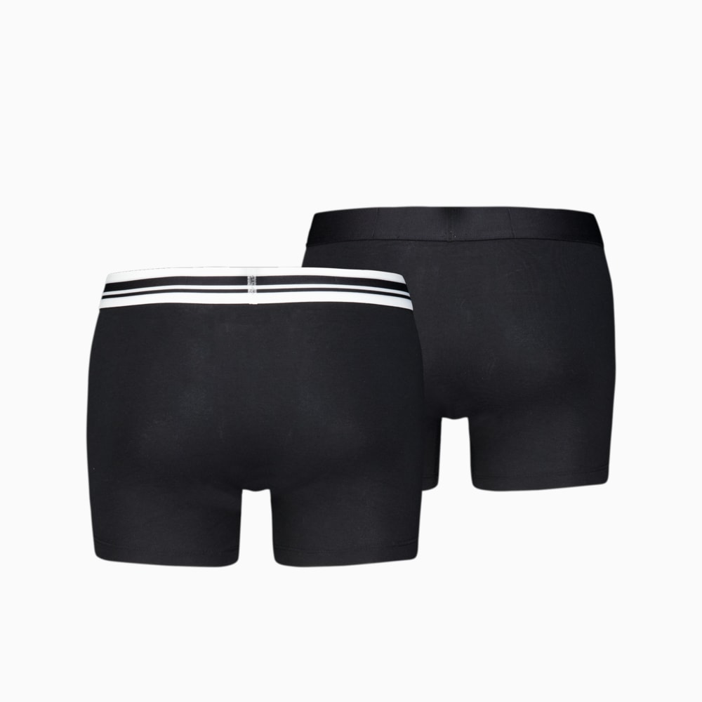 Зображення Puma Чоловіча спідня білизна Boxer Briefs 2 Pack Men #2: black