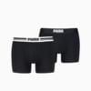 Зображення Puma Чоловіча спідня білизна Boxer Briefs 2 Pack Men #1: black