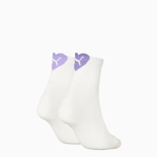 Зображення Puma Шкарпетки PUMA Women's Heart Short Crew Socks 2 pack