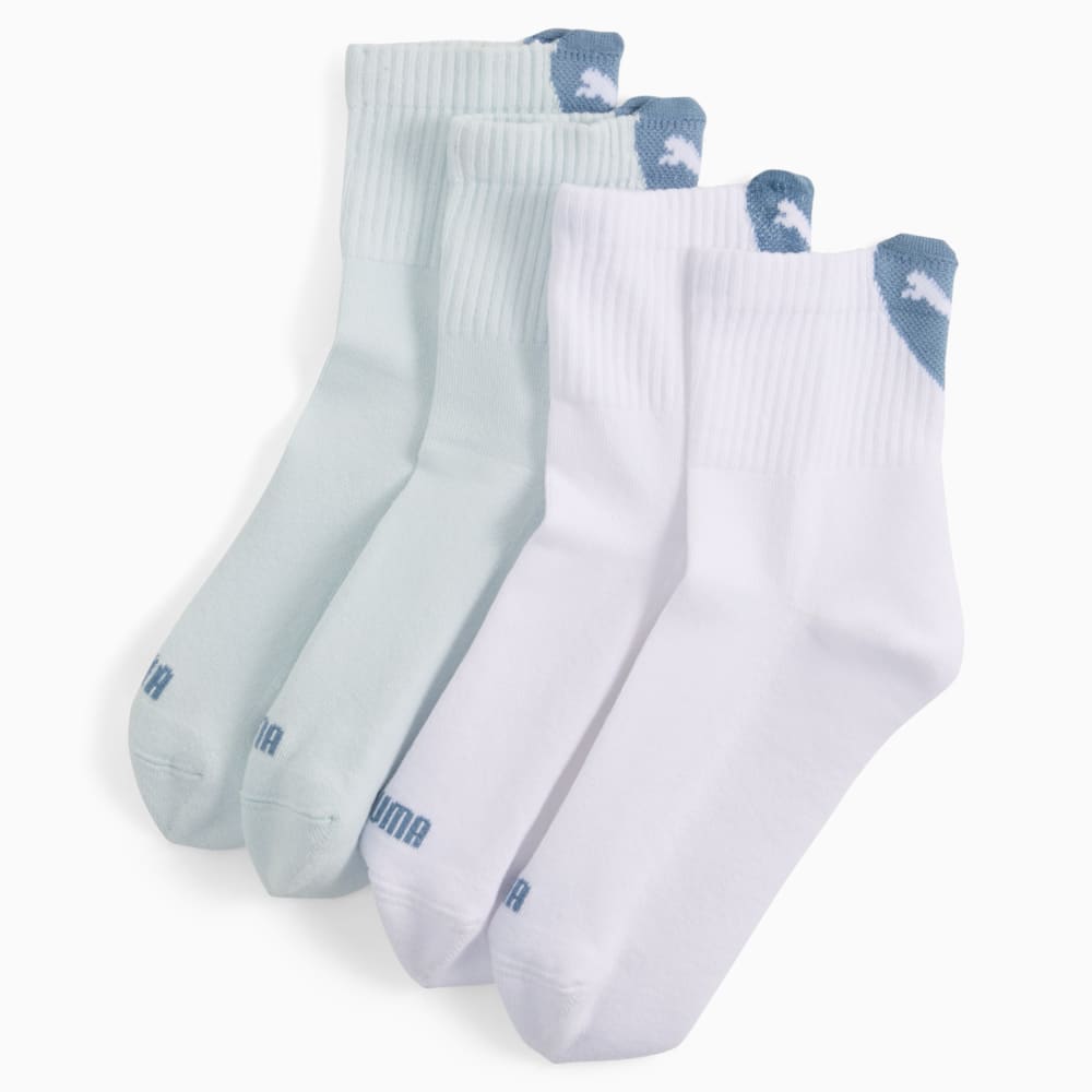 Зображення Puma Шкарпетки PUMA Women's Heart Short Crew Socks 2 pack #1: blue combo