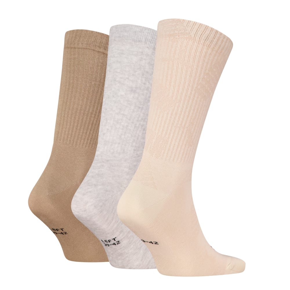 Зображення Puma Шкарпетки PUMA Unisex Crew Socks 3 pack #2: sand combo