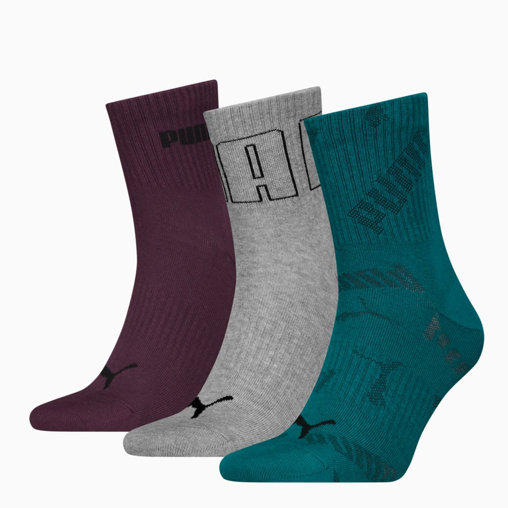 Зображення Puma Шкарпетки Short Socks 3 Pack Unisex #1: green combo
