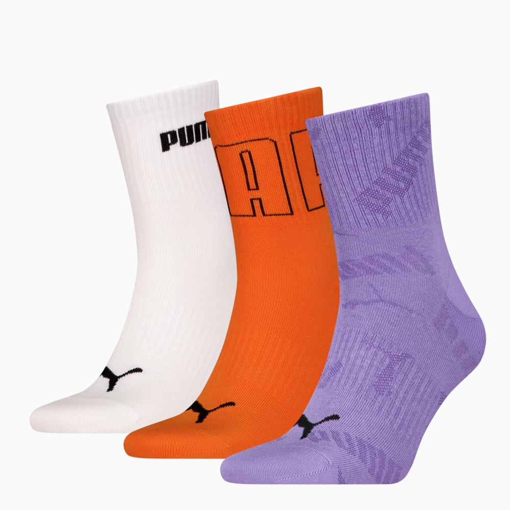 Зображення Puma Шкарпетки Short Socks 3 Pack Unisex #1: purple combo