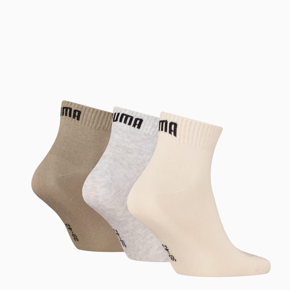 Зображення Puma Шкарпетки Quarter Socks 3 Pack Unisex #2: sand combo
