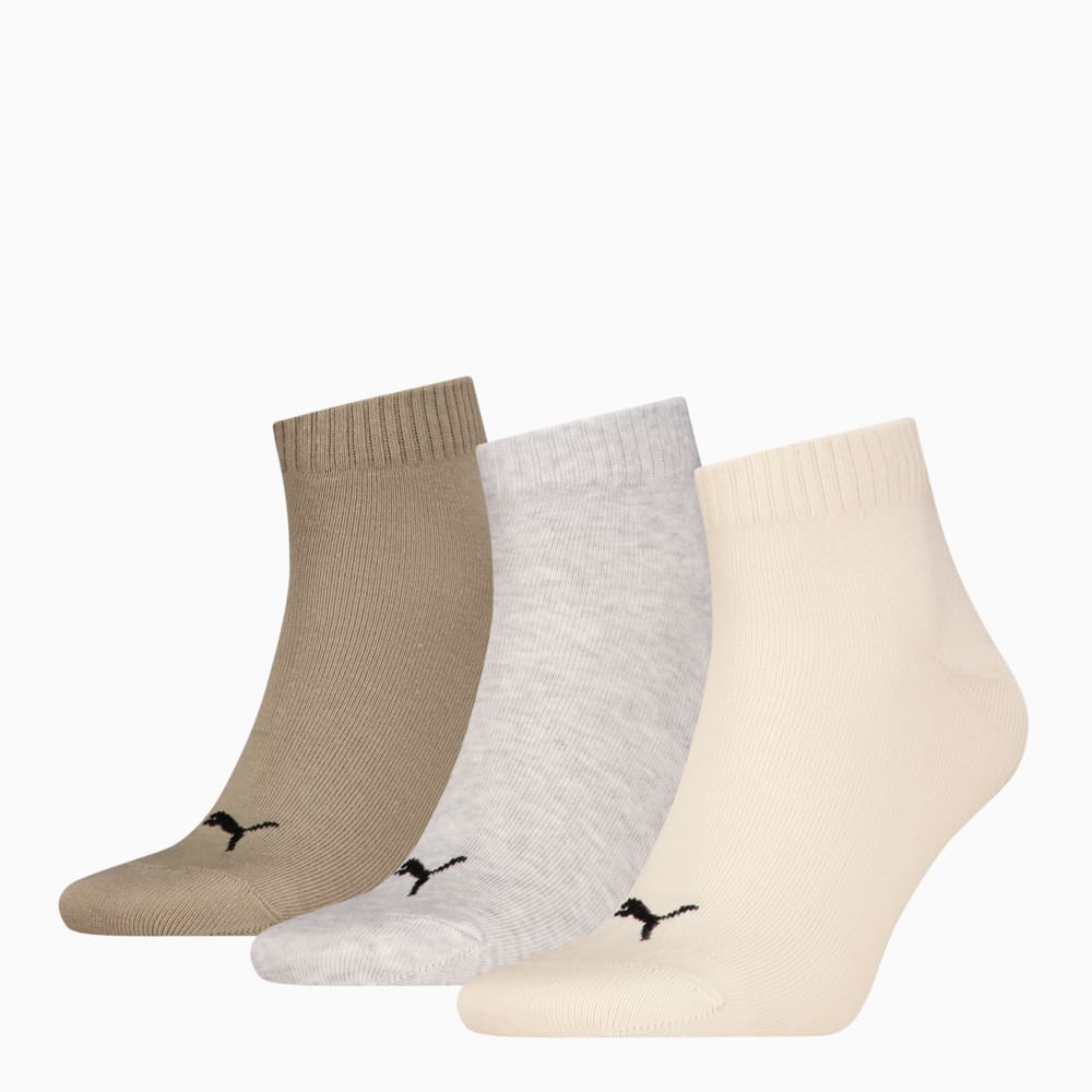 Зображення Puma Шкарпетки Quarter Socks 3 Pack Unisex #1: sand combo