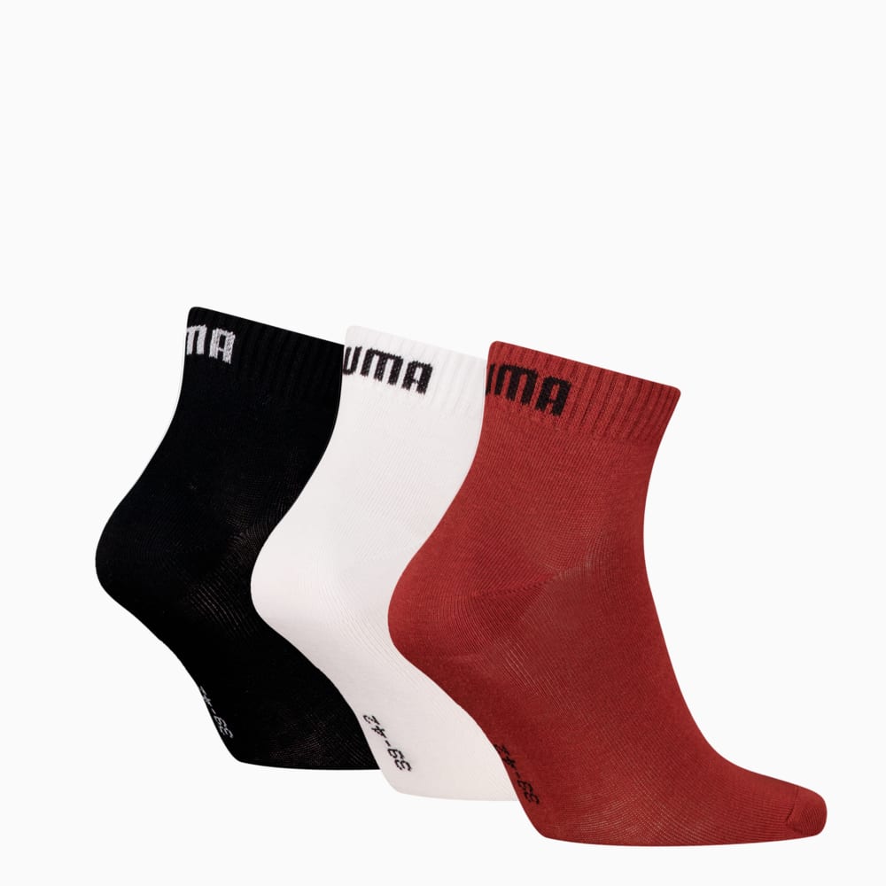 Зображення Puma Шкарпетки Quarter Socks 3 Pack Unisex #2: red combo