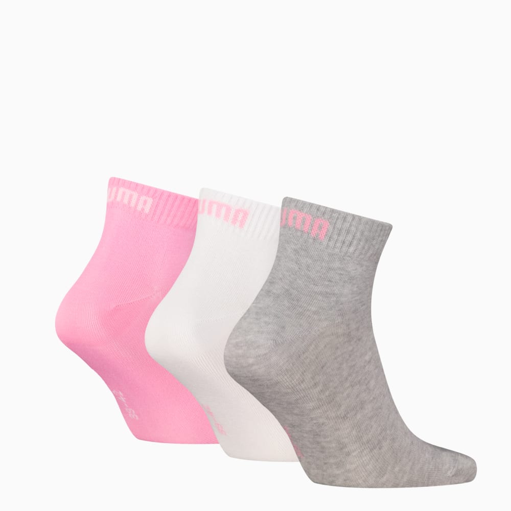 Изображение Puma Носки Quarter Socks 3 Pack Unisex #2: PRISM PINK