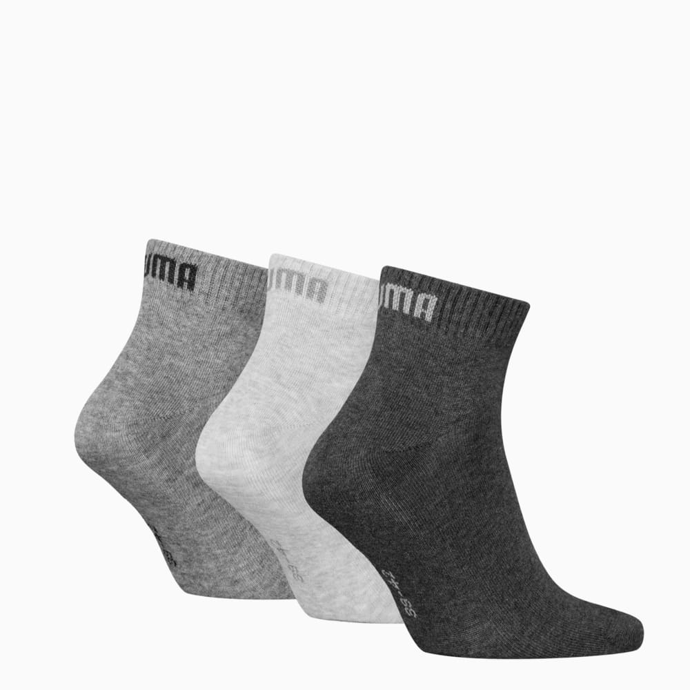 Зображення Puma Шкарпетки Quarter Socks 3 Pack Unisex #2: anthraci/l mel grey/m mel grey