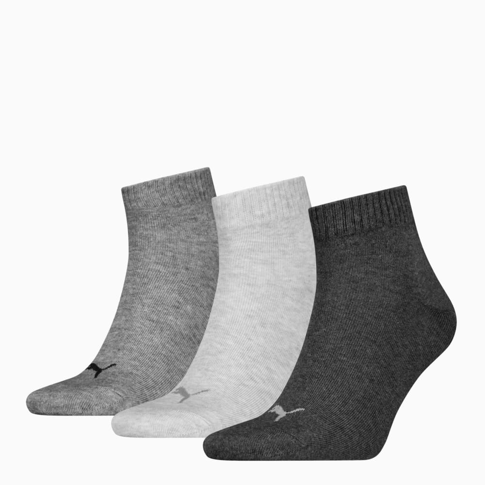 Зображення Puma Шкарпетки Quarter Socks 3 Pack Unisex #1: anthraci/l mel grey/m mel grey
