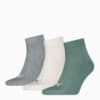 Изображение Puma Носки Quarter Socks 3 Pack Unisex #1: green / grey