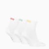 Изображение Puma Носки Quarter Socks 3 Pack Unisex #2: white combo