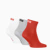 Изображение Puma Носки Quarter Socks 3 Pack Unisex #2: red / grey