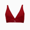 Зображення Puma Бра PUMA Women's Padded Triangle Top #1: Burgundy