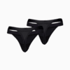 Зображення Puma Жіноча спідня білизна PUMA Women's String Thongs 2 pack #2: black