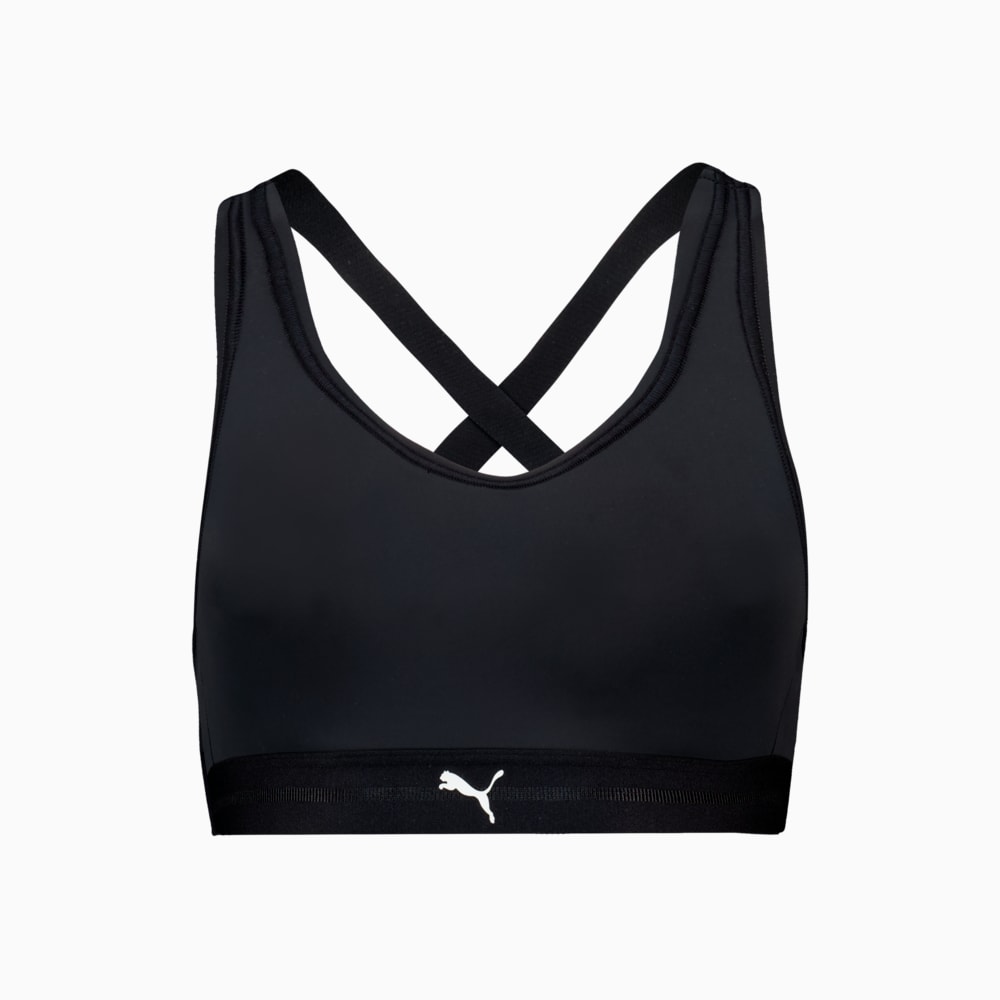 Изображение Puma Бра Short Top Women #1: black