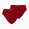 Изображение Puma Женское нижнее белье PUMA Women's Brazilian Bottoms 2 pack #1: Burgundy