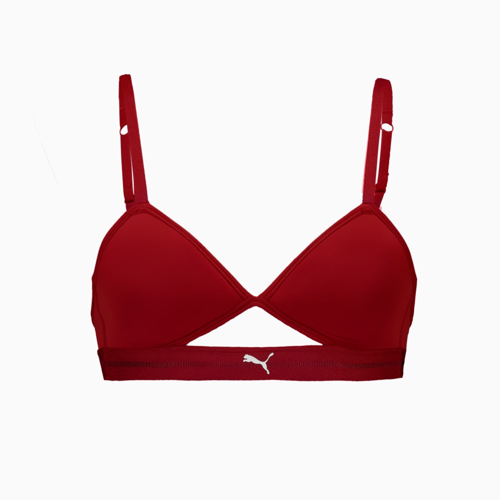 Изображение Puma Бра Short Top Women #1: Burgundy