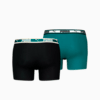 Зображення Puma Чоловіча спідня білизна PUMA Men's Boxer Briefs 2 pack #2: Sea Green
