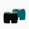 Зображення Puma Чоловіча спідня білизна PUMA Men's Boxer Briefs 2 pack #1: Sea Green
