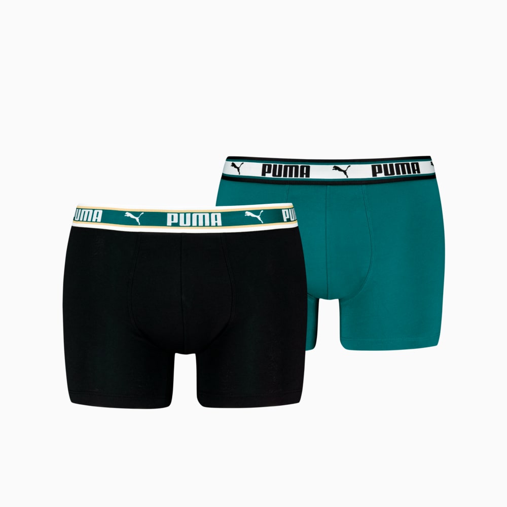 PUMA Men s Boxer Briefs 2 pack purple black Puma 938611 02